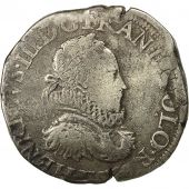 Monnaie, Henri III, Teston, 2e type, 1575, Angers, Sombart 4650