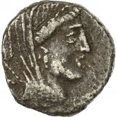 Coin, Rubrius, Denarius, 87 BC, Rome, VF(30-35), Silver, Crawford 348/2