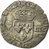 Monnaie, France, Louis XIII, 1/8 Ecu, Bayonne, Gadoury 23