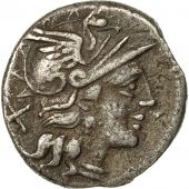 Monnaie, Pinaria, Denier, 149 BC, Rome, TTB+, Argent, Crawford 208/1