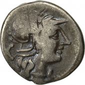 Coin, Trebanius, Denarius, 135 BC, Rome, VF(30-35), Silver, Crawford 241/1a
