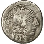 Coin, Minucius, Denarius, 122 BC, Rome, AU(50-53), Silver, Crawford 277/1