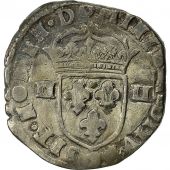 Coin, France, Henri IV, 1/4 Ecu, 1605, Bayonne, VF(30-35), Silver, Sombart 4686