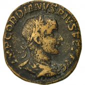 Monnaie, Gordien III, Sesterce, 242, Rome, TTB, Cuivre, RIC 307a