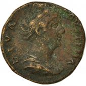 Coin, Faustina I, Sestertius, 147, Rome, EF(40-45), Copper, RIC 1156