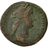 Coin, Sabina, Sestertius, 136, Rome, F(12-15), Copper, RIC 1026