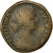 Monnaie, Faustina II, Sesterce, 165-175, Rome, RIC 1663