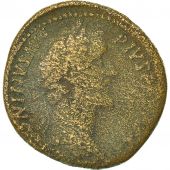Coin, Antoninus Pius, Sestertius, 159-160, Rome, F(12-15), Copper, RIC 1031