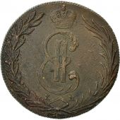 Monnaie, Russie, Catherine II, 10 Kopeks, 1768, Kolyvan, TTB+, Cuivre, KM C6