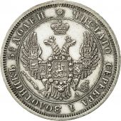 Monnaie, Russie, Nicholas I, 25 Kopeks, 1850, St. Petersburg, SPL, Argent