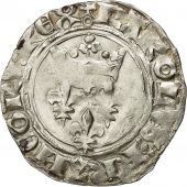 Monnaie, France, Charles VI, Gros dit florette, Paris, TTB+, Duplessy 387A