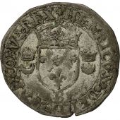 Monnaie, Henri II, Douzain aux croissants, 1549, Rouen, TB+, Sombart 4380