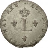 Coin, France, Louis XV, Double sol en billon, 1738, Orlans, AU(55-58)