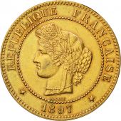 Coin, France, Crs, 5 Centimes, 1897, Paris, MS(65-70), Bronze, KM 821.1