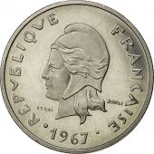 Coin, New Caledonia, 20 Francs Essai, 1967, Paris, MS(65-70), Nickel, KM E12
