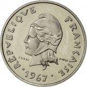 Monnaie, Nouvelle-Caldonie, 10 Francs Essai, 1967, Paris, FDC, Nickel, KM E11
