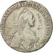 Coin, Russia, Catherine II, Polupoltinnik, 1775, Moscow, EF(40-45), KM 65a
