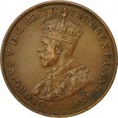 Monnaie, Australie, George V, Penny, 1918, Calcutta, TTB+, Bronze, KM 23