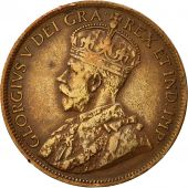 Coin, Canada, George V, Cent, 1918, Ottawa, AU(50-53), KM 21