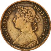 Coin, Great Britain, Victoria, Farthing, 1886, EF(40-45), Bronze, KM 753