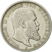 Monnaie, Etats allemands, WURTTEMBERG, Wilhelm II, 2 Mark, 1899, Freudenstadt