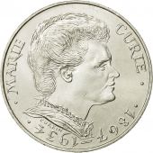 Monnaie, France, Marie Curie, 100 Francs, 1984, SPL, Argent, KM:955, Gadoury:899