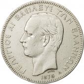 Monnaie, Grce, George I, 5 Drachmai, 1875, Paris, TB+, Argent, KM:46