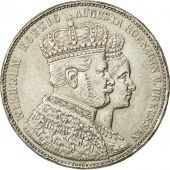 Coin, German States, PRUSSIA, Wilhelm I, Thaler, 1861, Berlin, AU(50-53)
