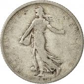 Coin, France, Semeuse, Franc, 1902, Paris, VF(30-35), Silver, KM:844.1