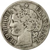 Coin, France, Crs, 2 Francs, 1871, Paris, VF(30-35), Silver, KM:817.1