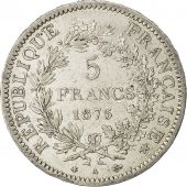 Coin, France, Hercule, 5 Francs, 1875, Paris, EF(40-45), Silver, KM:820.1