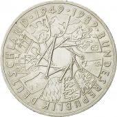 Monnaie, Rpublique fdrale allemande, 10 Mark, 1989, Karlsruhe, Germany