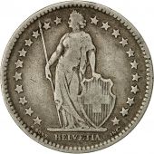 Coin, Switzerland, 2 Francs, 1879, Bern, VF(30-35), Silver, KM:21