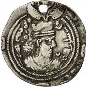 Monnaie, Khusro II, Drachme, 590-628, Ray, TTB, Argent