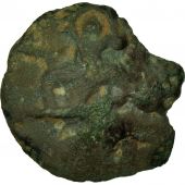 Monnaie, Bellovaques, Bronze, Beauvais, TB, Bronze, Delestre:317