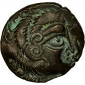 Coin, Coriosolites, Stater, 80-50 BC, AU(55-58), Billon, Delestre:2340