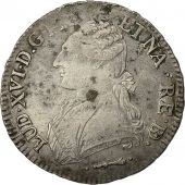 Monnaie, France, Louis XVI, cu de Barn aux branches dolivier, 1778, Gad. 356a