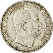 Coin, Germany, PRUSSIA, Wilhelm I, Thaler, 1867 A, AU(50-53), Silver, KM 494