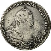 Monnaie, Russie, Anna, Rouble, 1740, Moscou, TB+, Argent, KM 203