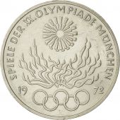 Monnaie, Rpublique fdrale allemande, 10 Mark, 1972, Stuttgart, SPL, KM 135