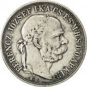 Coin, Hungary, Franz Joseph I, 5 Korona, 1900 KB, EF(40-45), Silver, KM 488