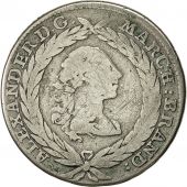 Monnaie, Allemagne, BRANDENBURG-ANSBACH, Alexander, 20 Kreuzer, 1762, KM 246