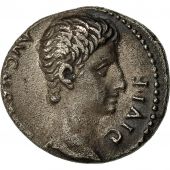 Monnaie, Auguste, Denier, 15 BC, Lyon, Cohen 137