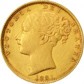 Coin, Australia, Elizabeth II, Sovereign, 1881, Sydney, AU(55-58), Gold, KM:6