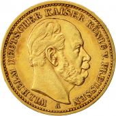 Monnaie, Etats allemands, PRUSSIA, Wilhelm I, 20 Mark, 1886, Berlin, TTB+, Or