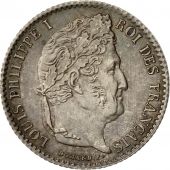 Monnaie, France, Louis-Philippe, 1/4 Franc, 1845, Rouen, SPL+, Argent, Gad. 355