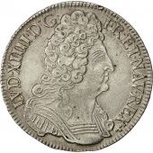 Monnaie, France, Louis XIV, 1/2 cu aux 3 couronnes, 1711, Tours, TTB+, Gad. 199