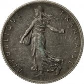 Coin, France, Semeuse, 2 Francs, 1914, Castelsarrasin, AU(55-58), Silver