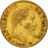 Monnaie, France, Napolon III, 10 Francs, 1862, Strasbourg, TB+, Or