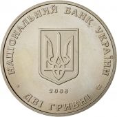 Ukraine, 2 Hryvni, 2008, Kyiv, Copper-Nickel-Zinc, KM:479